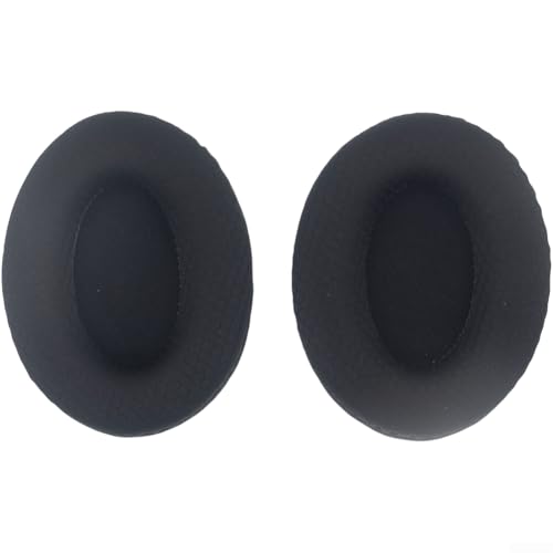 Kompatible ovale Ohrpolster für Kopfhörer, Gaming-Headset, 95 x 75 mm, Fußball-Textur Bild 1