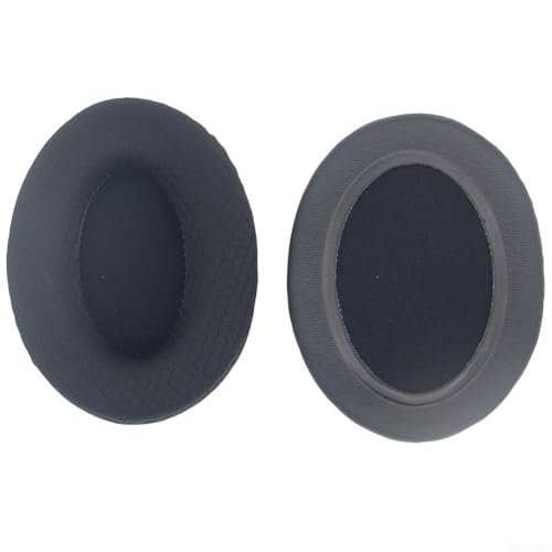 Kompatible ovale Ohrpolster für Kopfhörer, Gaming-Headset, 95 x 75 mm, Fußball-Textur Bild 3