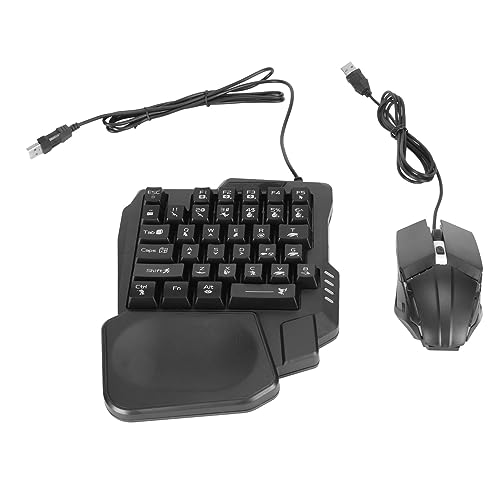 Bewinner Mobile Game Combo Pack 5.2 Hochempfindlicher Gaming-Tastatur-Maus-Konverter für Play, 4-in-1-Tastatur-Maus-Adapter-Set aus ABS-Material Bild 5