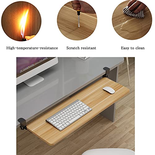 Extra breiter Tastaturtrockner mit verstellbarem Schiebefach 52/65/75 x 25 cm – bequemer Home-Office & Gaming-Arbeitsplatz für Tastatur und Maus Bild 4