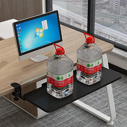 Tastaturablage mit Klemme, 750 mm Arbeitsplatzlösung für Tastatur und Maus, Design für Home Office und Gaming Setup Bild 2