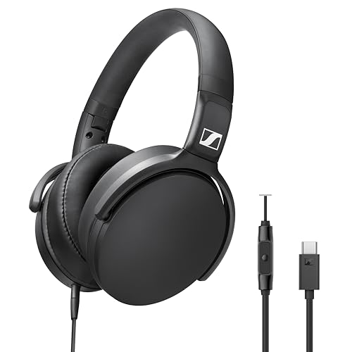 Sennheiser HD 400U Over-Ear-Kopfhörer mit Smart Remote ̶ Schwarz Bild 1