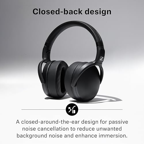 Sennheiser HD 400U Over-Ear-Kopfhörer mit Smart Remote ̶ Schwarz Bild 6