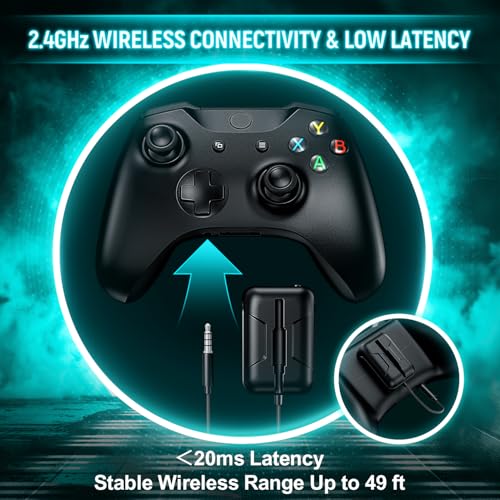 YPBDAN MD33 Wireless Gaming Headset für Xbox Series X PS5 PS4 Gaming Kopfhörer mit Mikrofon Bild 2