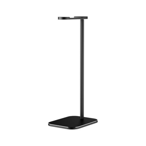 Aluminium-Headset-Halter, 26 x 11 x 2 cm, platzsparender Ständer, Gaming-Kopfhörer, Schwarz Bild 1