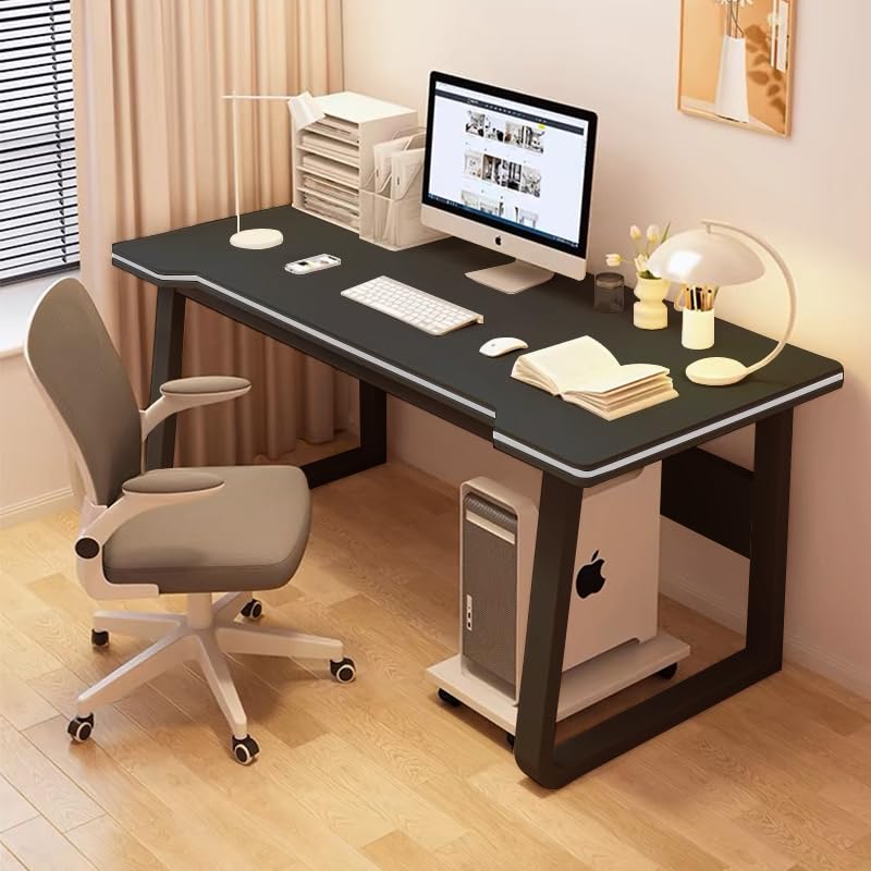 Gaming-Schreibtisch, PC-Tisch, Schreibpulte für Schüler, moderner Holzschreibtisch für Computer, Gaming-Tisch für Zuhause, Büro Bild 1