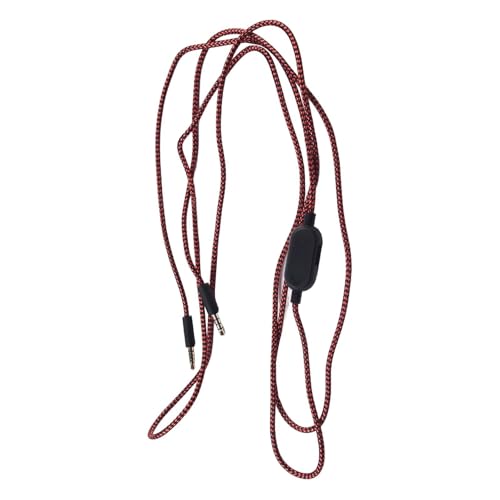 Verlängerungskabel AUX für Logitech G Pro X G233 G433 Gaming-Headset, mit Lautstärkeregelung und Stummschaltung, geflochtetes Nylon, 200 cm Bild 7