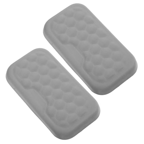 Cabilock 2 Stück Memory Schaum Handgelenkauflage für Maus und Laptop Ergonomisches Maus Handgelenkkissen fürs Büro und Gaming Weiche Handgelenkstütze für Schreibtisch und Computer Bild 1