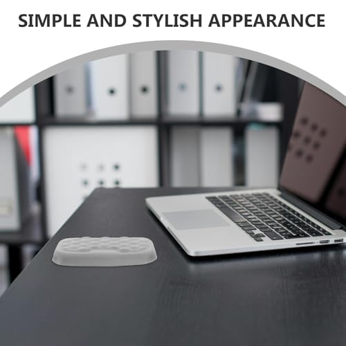 Cabilock 2 Stück Memory Schaum Handgelenkauflage für Maus und Laptop Ergonomisches Maus Handgelenkkissen fürs Büro und Gaming Weiche Handgelenkstütze für Schreibtisch und Computer Bild 6