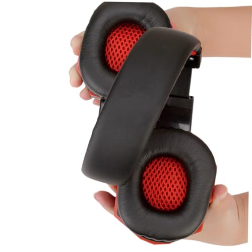 Gadpiparty Gaming Headset 3,5-mm und USB Anschluss mit Geräuschunterdrückendem Mikrofon 40mm Lautsprecher und Weichen Hautfreundlichen Ohrpolstern für Spielkonsole Bild 4