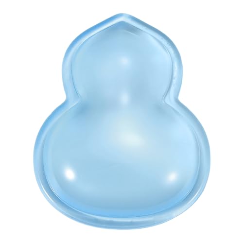 PATIKIL Gel Handgelenkstütze Handgelenkstütze Für Maus Kalebassenförmige Ergonomische Mausunterlage Weiche Silikonstütze Bequemes Kissen Für Computer Gaming Büro Zuhause Hellblau Bild 1