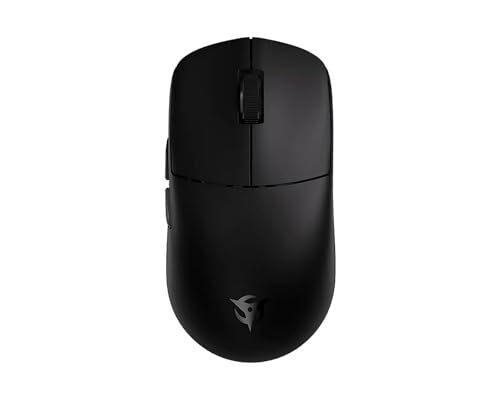Ninjutso Sora V2 8K Kabellose Gaming-Maus, leicht, 39 g, AIMNINJA-Sensor, 26.000 DPI, SnappyFire 8K-Empfänger inklusive, Polycarbonat, Schwarz Bild 1