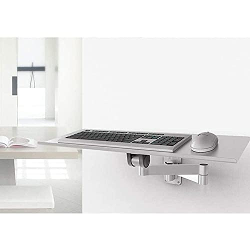 Verstellbare Aluminium-Maus-Plattform für Wandhalterung, platzsparendes Tele-Design für effizientes Worpace-Nizat, perfekt für Heimbüro und Gaming-Setup Bild 2