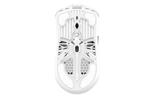 Vancer TENKO AKITSU MEDIUM WIRELESS GAMING-MAUS, 40 G, PIXART 3950, 8K POLLING - WEISS (AR-25-AKITSUM-WH) Bild 2