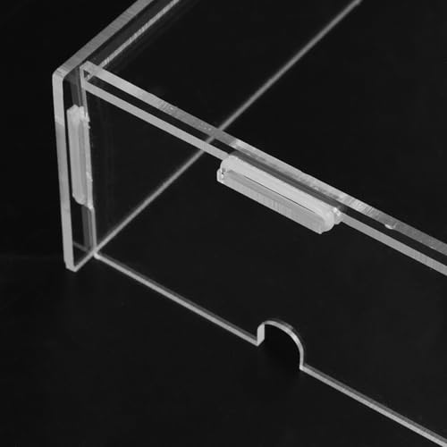 Operitacx Acryl Maus Staubschutz für Gaming Mäuse Transparente Schutzhülle 15,2x10,2x5,1cm Kratzfest und Leicht zu Reinigen Mausabdeckung für Büro und Homeoffice Bild 3