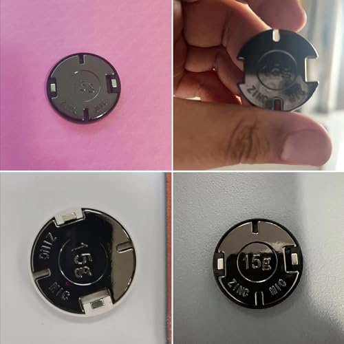 Genaues Mauskontrollgewicht 15 g/10 g Gegengewicht aus Metall für G502X GPROX SUPERLIGHT Hochpräziser Stabilitätsverstärker für Gaming Mäuse Bild 5