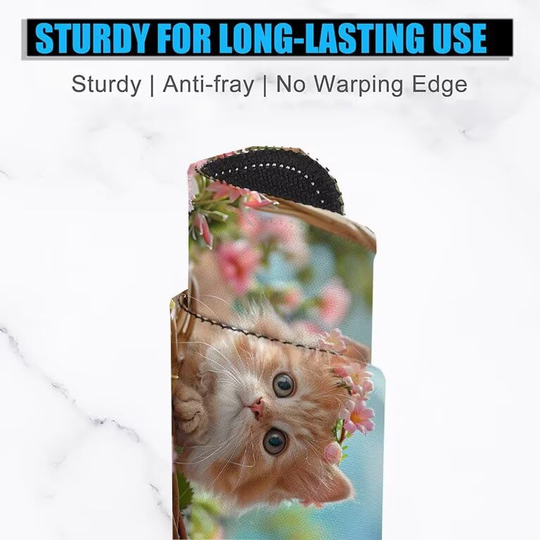 Schreibtischunterlage Katze Mauspad XXL 150x80cm Mousepad Korb Gaming Mauspad mit Nicht rutschender Unterlage, Vernähte Kanten WassXerdicht Anti-Rutsch Maus Pad für Laptop, Office Geschenke F0-533 Bild 3