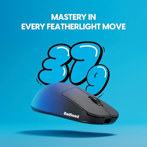 Pulsar Gaming Gears X2H Crazylight Kabellose Gaming-Maus, ultraleicht, 37 g, optischer Schalter, 32000 DPI, 750 IPS, XS-1-Sensor, 8K-kompatibel (Mini, BadSeedTech Edition) Bild 3