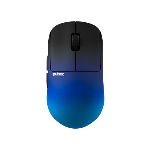 Pulsar Gaming Gears X2H Crazylight Kabellose Gaming-Maus, ultraleicht, 43 g, optischer Schalter, 32000 DPI, 750 IPS, XS-1-Sensor, 8K-kompatibel (Medium, BadSeedTech Edition) Bild 1