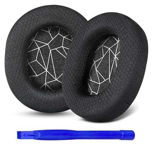 Aurivor Ersatz-Ohrpolster für Arctis 3/1/5/7, Ohrkissen - Abdeckungen kompatibel mit Arctis 7X, Arctis 9, Arctis 9X, Arctis Pro, Arctis Prime Gaming-Headsets (Weiß) Bild 1