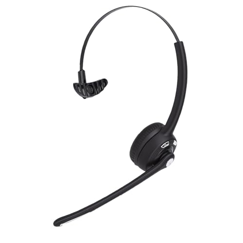 Headset, Kabelloses Headset mit Geräuschunterdrückendem Mikrofon 5.0 für Call Center Business Office Bild 6