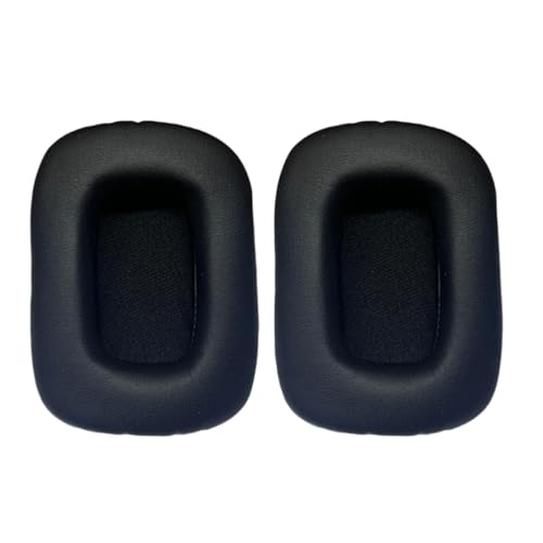 Ersatz Ohrpolster für 90 x 70 mm große Gaming Headsets. Ohrpolster mit weicheren Protein Leder Ohrpolstern Bild 4