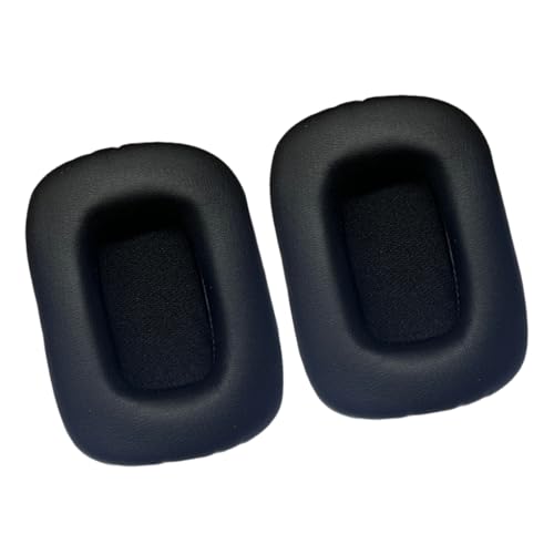 Ersatz Ohrpolster für 90 x 70 mm große Gaming Headsets. Ohrpolster mit weicheren Protein Leder Ohrpolstern Bild 5