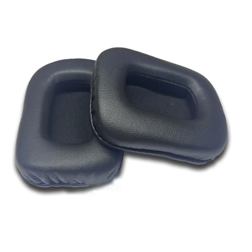 Ersatz Ohrpolster für 90 x 70 mm große Gaming Headsets. Ohrpolster mit weicheren Protein Leder Ohrpolstern Bild 6