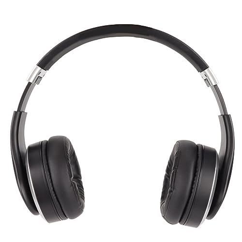 BH618 Kabellose Bluetooth-Kopfhörer, HiFi-Stereo-Bass, professionelle Gaming-Headsets für Spiele, Sport, Reisen, Zuhause, Büro, ABS, Eisblau (Schwarz) Bild 5