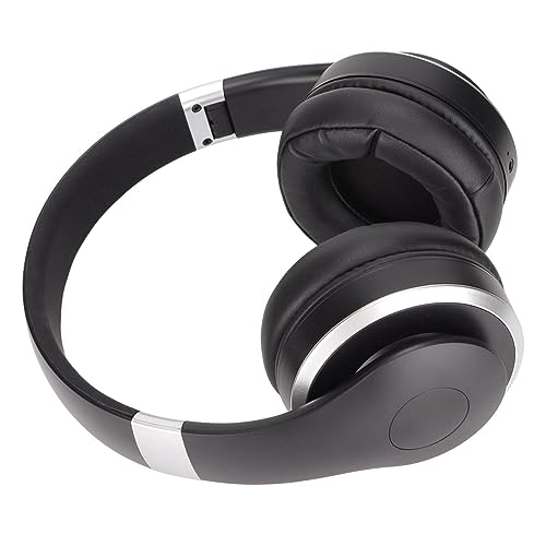 BH618 Kabellose Bluetooth-Kopfhörer, HiFi-Stereo-Bass, professionelle Gaming-Headsets für Spiele, Sport, Reisen, Zuhause, Büro, ABS, Eisblau (Schwarz) Bild 7