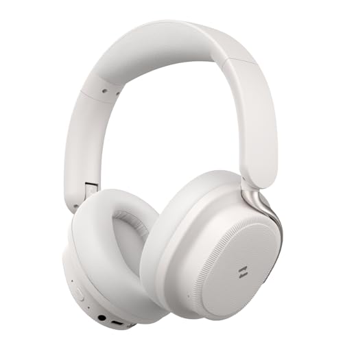 havit SPACE NC01H Hybrid Active Noise Cancelling Kopfhörer, Over Ear Bluetooth Kopfhörer mit 4 Mic ENC, 132H Spielzeit, Faltbare Overhead-Kopfhörer mit tiefem Bass, Bluetooth 6, App-Steuerung Bild 1