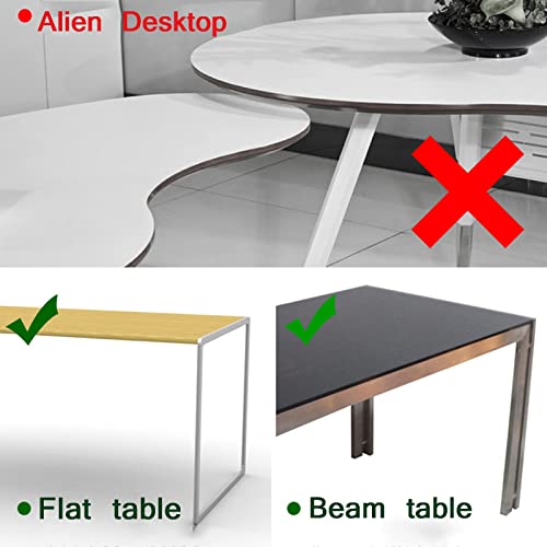 Generisch Klemmbare Tastaturablage 75 cm – Höhenverstellbare Schublade unter dem Schreibtisch für Tastatur und Maus – Ausziehbare Plattform – Ideal für Arbeitsplätze, Homeoffice und Gaming Bild 4