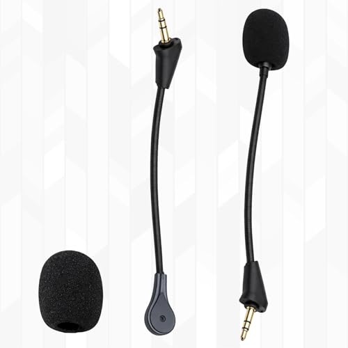Abnehmbares Boom Mikrofon für Cloud Headsets - Gaming Headset Mikrofon-Ersatz mit Rauschunterdrückung als Austauschteil für Cloud Headset Modelle Bild 7