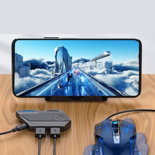 Gaming-Tastatur-Maus-Konverter-Kombination für Effizienten Betrieb für Mobile Gaming-Enthusiasten. ABS-Kunststoff Bild 4