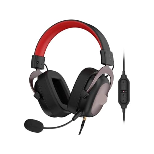 Generisch Kompatibel mit Redragon H510 Zeus Wired Gaming Headset – 7.1 Surround Sound Memory Foam Ohrpolster Over-Ear-Kopfhörer Bild 2