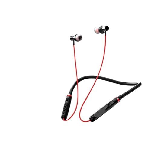 Generisch Kompatibel for Lenovo Y111 Bluetooth 6.0 Kopfhörer mit Nackenbügel, magnetische Ohrhörer, Stereo, Laufsport, Gaming, kabelloses Headset(Beige) Bild 2