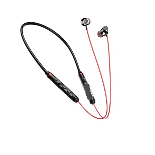 Generisch Kompatibel for Lenovo Y111 Bluetooth 6.0 Kopfhörer mit Nackenbügel, magnetische Ohrhörer, Stereo, Laufsport, Gaming, kabelloses Headset(Beige) Bild 3