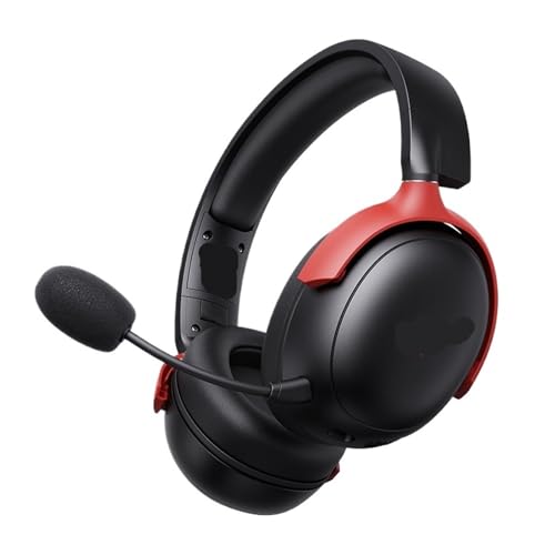 Generisch Kompatibel for Picun G3 Gaming Wireless-Kopfhörer mit Mikrofon, Over-Ear-Kopfhörer, 5,4 40 mm Treiber, 2, G/Wireless/Kabel-Headsets 65 H(Black-Orange) Bild 2