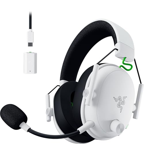 Razer BlackShark V3 Xbox S|X - Kabelloses E-Sport-Headset - Triforce 50mm Treiber - Abnehmbares Breitband-Mikrofon - HyperSpeed 2,4 GHz & Bluetooth - Surround Sound - Xbox/PC | Weiß Bild 1