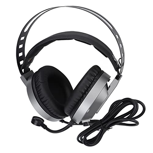 TAIDU 7.1 Surround Sound Gaming Headset mit Mikrofon für PC Laptop, Bequemes Tragen für Professionelle Spieler Bild 2