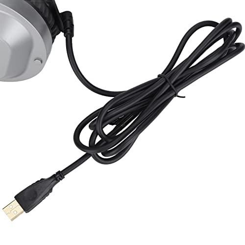 TAIDU 7.1 Surround Sound Gaming Headset mit Mikrofon für PC Laptop, Bequemes Tragen für Professionelle Spieler Bild 5