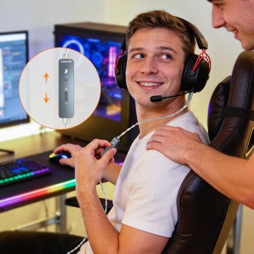 Cubilux 3,5mm TRRRS Klinkenkabel Ersatz für Logitech G Pro/X/X 2, G433, G233 Headset-Kabel mit Mic-Stummschaltung & Lautstärkeregelung, 1,2 m Bild 6