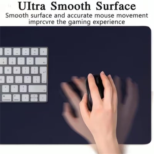 Gaming Mauspad 1200x600x3mm, Violette Laserlinie Anti-Rutsch Mousepad XXL, Verbesserte Geschwindigkeit und Präzision mit Einer Speziellen Oberfläche, Waschbares mauspad für PC, Maus und Tastatur Bild 4