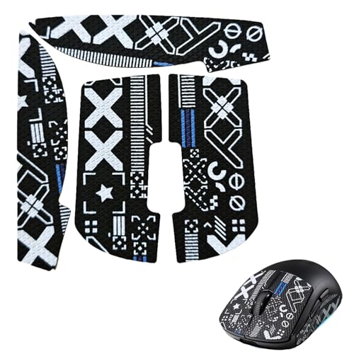 Maus Grifftape Set Kompatibel mit G Pro Wireless X Superlight, Mouse Grip Tape Ultradünn 0.5mm, Nichtrutschig Schweißaufsaugend Selbstklebend, Gaming Zubehör für Stabilere Griffkontrolle Bild 1