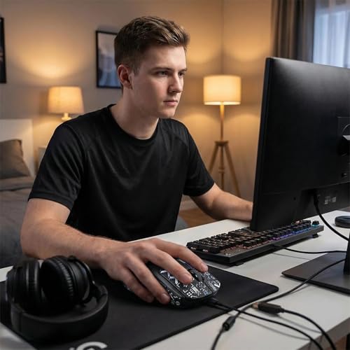Maus Grifftape Set Kompatibel mit G Pro Wireless X Superlight, Mouse Grip Tape Ultradünn 0.5mm, Nichtrutschig Schweißaufsaugend Selbstklebend, Gaming Zubehör für Stabilere Griffkontrolle Bild 6