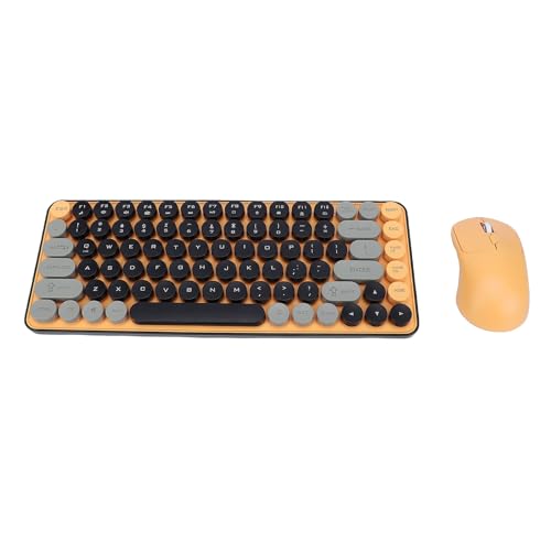 Fabater Kabellose Tastatur- und Maus-Kombination, 2,4-GHz-Bluetooth-Tastatur, mit 85 Tasten und Maus für Gaming und Arbeiten Bild 1