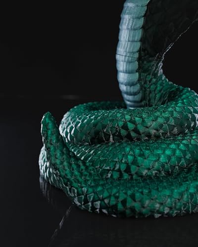 Kopfhörer Ständer Schlange – Dekorativer Headset-Halter im Reptilien-Design | Gaming Deko für Schreibtisch & Setup | Geschenk für Gamer Bild 5