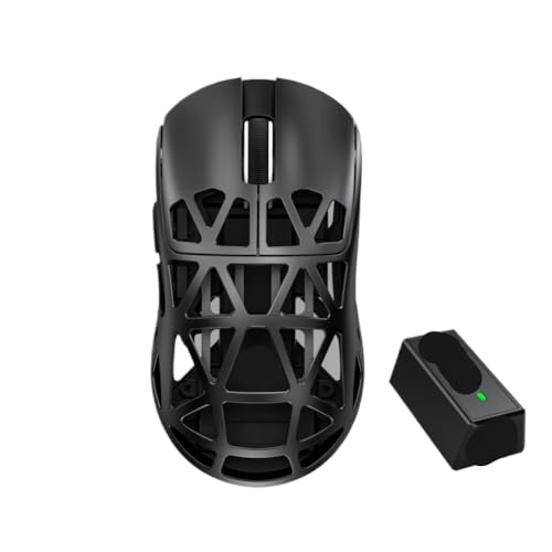 Kabellose Maus Magnesium PAW3950, leichte Gaming-Tri-Mode-8K-Gaming-Büromaus, kompatibel mit R2(Purple) Bild 3
