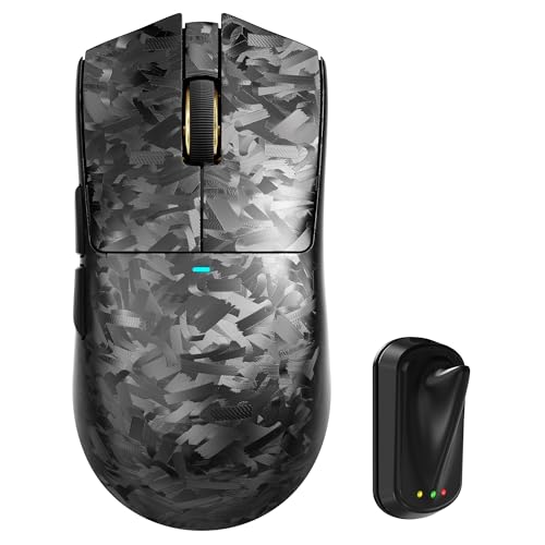 ATTACK SHARK X11 Ultra Wireless Gaming Mouse, Ultra-Light 63g, 42K DPI, 8K Polling, Nordic Chip, Carbon Fiber, for Esports & Pro Gamers Bild 1