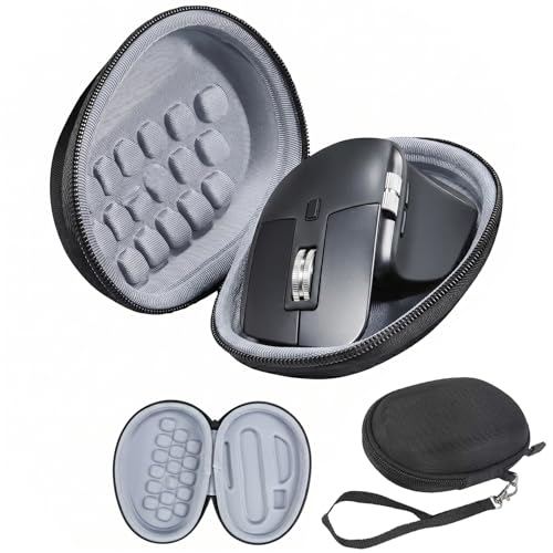 Aufbewahrungstasche für kabellose Bluetooth-Maus, Hartschutzhülle kompatibel mit MX Master 3S/3/2S Performance Maus, Eva-Material, mit Handgurt tragbare Ausführung, Digitale Gaming-Box Bild 1